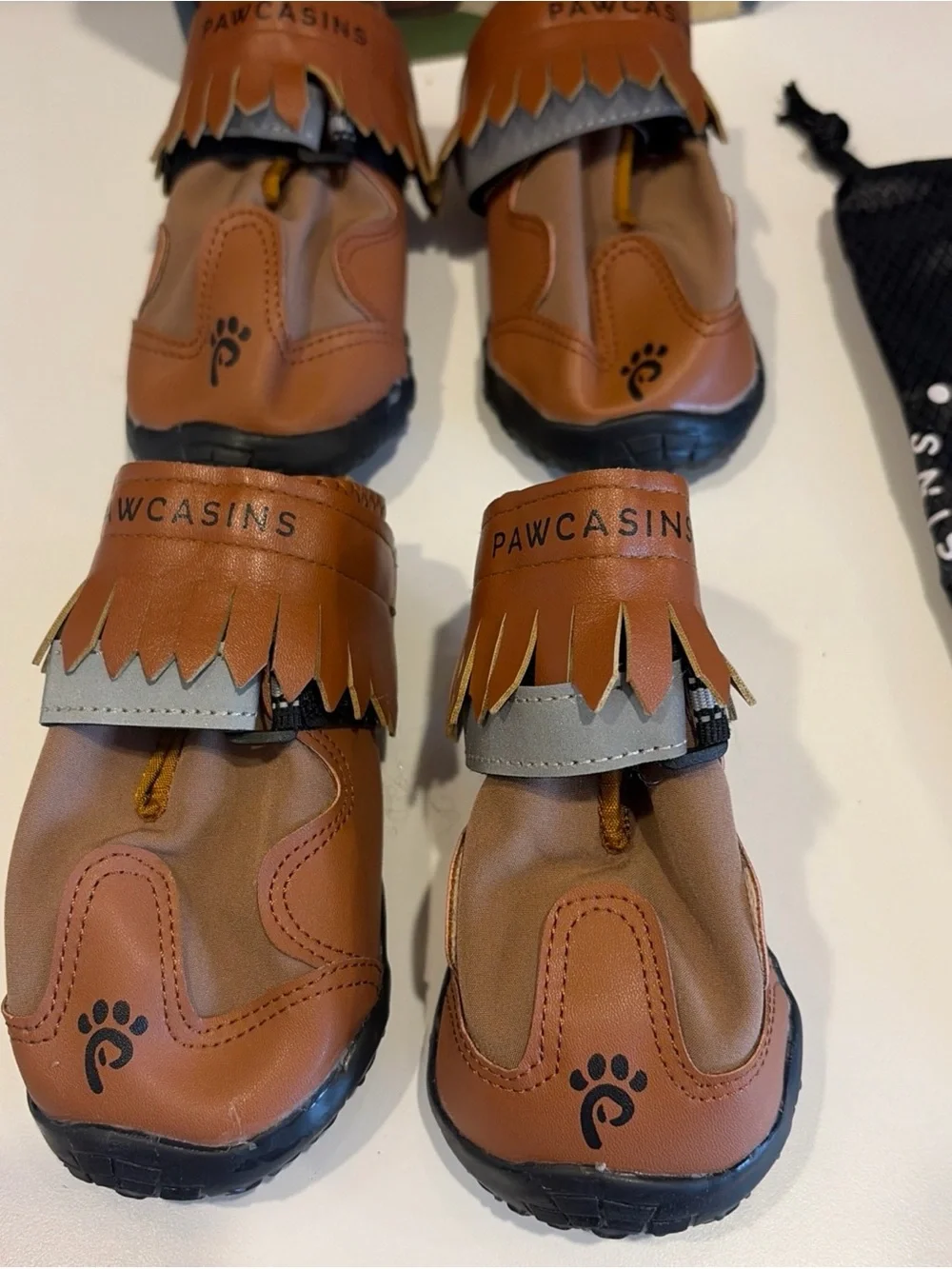 Pawcasings Dog Shoes Size 8 - Open Box Anti Slip-Durable-Waterproof-Adjustable